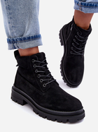 Жіночі зимові черевики високі Alden 39 Чорні (5905677918601) - зображення 4