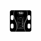 Фитнес-весы с Bluetooth Scale one до 180 кг с приложением для смартфона, черные