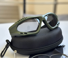 Тактическая маска - очки Tactic баллистическая маска revision защитные очки со сменными линзами Олива (tac-mask-olive) - изображение 7
