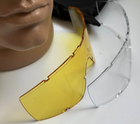 Тактическая маска - очки Tactic баллистическая маска revision защитные очки со сменными линзами Олива (mask-olive) - изображение 9