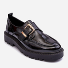 Loafersy damskie lakierowane Vinceza Meara 38 Czarne (5905677924787) - obraz 2