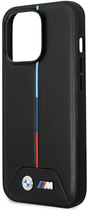 Панель BMW Quilted Tricolor MagSafe для Apple iPhone 13 Pro Max Чорний (3666339072650) - зображення 3
