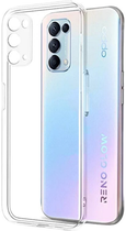 Etui plecki KD-Smart do OPPO Reno 5 Pro Transparent (5903919065519) - obraz 1