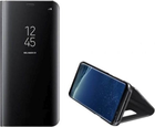 Etui z klapką Anomaly Clear View do Samsung Galaxy A02s Black (5903919064161) - obraz 1