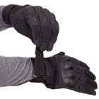 Тактичні рукавиці T-Gloves розмір XL чорні - зображення 3