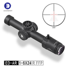 Приціл Discovery Optics ED-AR 1-6X24IR 30 мм - зображення 1