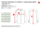 Рубашка тактическая 5.11 Tactical Stryke Long Sleeve Shirt 72399 M TDU Green (2000980373956) - изображение 4