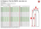 Тактичні штани 5.11 Tactical Stryke W/ Flex-Tac 74369-186 W28/L34 Ranger Green (2000980480555) - зображення 4