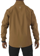 Куртка тактична для штормової погоди 5.11 Tactical Sierra Softshell 78005 XXL Battle Brown (2000980359288) - зображення 2