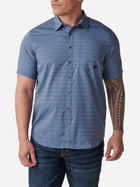 Сорочка тактична 5.11 Tactical Aerial Short Sleeve Shirt 71378-681 L Grey Blue (2000980528448)