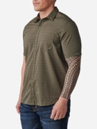 Рубашка тактическая 5.11 Tactical Aerial Short Sleeve Shirt 71378-186 XL Ranger Green (2000980528417) - изображение 3