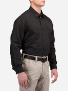 Рубашка тактическая 5.11 Tactical Fast-Tac Long Sleeve Shirt 72479-019 XL Black (2000980528585) - изображение 3