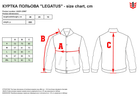 Куртка польова P1G Legatus UA281-29967-BK XL [1149] Combat Black (2000980544387) - зображення 6
