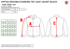 Куртка флисовая тактическая MIL-TEC Sturm USAF Jacket Dark Coyote 10430019 M DARK COYOTE (2000980499953) - изображение 10