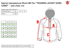 Куртка тренувальна тактична MIL-TEC Sturm TRAINING JACKET WOODLAND 11446120 3XL Woodland (2000980513086) - зображення 3