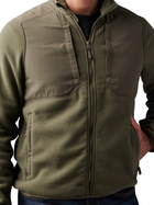 Тактична куртка 5.11 Tactical Mesos Tech Fleece Jacket 78038-186 2XL Ranger Green (2000980546992) - зображення 8