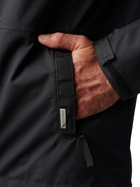 Тактична куртка 5.11 Tactical Exos Rain Shell 48370-019 S Black (2000980539147) - зображення 4