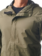Тактична куртка 5.11 Tactical Exos Rain Shell 48370-186 2XL Ranger Green (2000980541607) - зображення 3