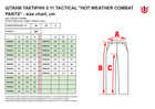Тактические штаны 5.11 Tactical Hot Weather Combat Pants 74102NL-169 W30/L36 Multicam (2000980551842) - изображение 7
