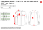 Тактична сорочка 5.11 Tactical Abr Pro Long Sleeve Shirt 72543-019 XL Black (2000980544189) - зображення 6