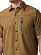 Тактическая рубашка 5.11 Tactical Marksman Utility Short Sleeve Shirt 71215-206 2XL Field green (2000980565139) - изображение 3