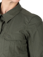 Тактическая рубашка 5.11 Tactical Women’S Stryke Long Sleeve Shirt 62404-190 L Tdu Green (2000980564781) - изображение 6
