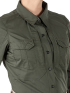 Тактична сорочка 5.11 Tactical Women’S Stryke Long Sleeve Shirt 62404-190 M Tdu Green (2000980564798) - зображення 5