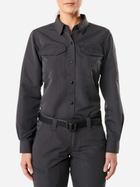 Тактична сорочка 5.11 Tactical Women'S Fast-Tac Long Sleeve Shirt 62388-018 S Charcoal (2000980558049) - зображення 1