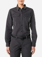 Тактическая рубашка 5.11 Tactical Women'S Fast-Tac Long Sleeve Shirt 62388-018 XL Charcoal (2000980558056) - изображение 1