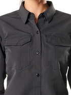 Тактична сорочка 5.11 Tactical Women'S Fast-Tac Long Sleeve Shirt 62388-018 XS Charcoal (2000980558063) - зображення 5