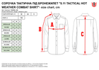 Тактична сорочка 5.11 Tactical Hot Weather Combat Shirt 72205NL-169 2XL/Long Multicam (2000980551712) - зображення 5