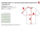Поло 5.11 Tactical Helios Short Sleeve Polo 41192-018 2XL Charcoal (2000980526833) - изображение 6