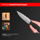 Нож Ganzo G806-BK черный с ножнами - изображение 7