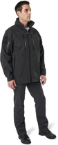 Куртка тактическая влагозащитная 5.11 Tactical Approach Jacket 48331-019 L Black (2000980456284) - изображение 3