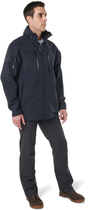 Куртка тактическая влагозащитная 5.11 Tactical Approach Jacket 48331-724 S Dark Navy (2000980456468) - изображение 3