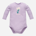 Боді для малюка Pinokio Lilian Bodysuit Longsleeve 86 см Violet (5901033305467) - зображення 1