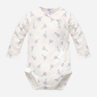 Боді для малюка Pinokio Lilian Bodysuit Buttoned Longsleeve 62 см Ecru (5901033305498) - зображення 1