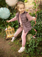 Spodnie dziecięce dla dziewczynki na gumce Pinokio Magic Vibes Pants 86 cm Różowe (5901033296758) - obraz 3