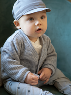 Дитяча кофта для хлопчика Pinokio Charlie 68-74 см Блакитний (5901033293238) - зображення 3
