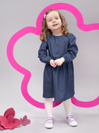 Sukienka dziecięca dla dziewczynki Pinokio Romantic Longsleeve Dress 80 cm Niebieska (5901033289187) - obraz 2