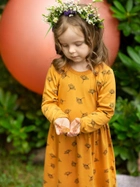Дитяча сукня для дівчинки Pinokio Magic Vibes Dress 80 см Жовта (5901033296857) - зображення 3