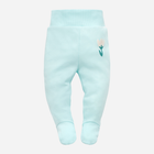 Повзунки Pinokio Lilian Sleeppants 56 см Mint (5901033306518) - зображення 1