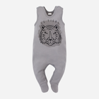 Напівкомбінезон дитячий Pinokio Le Tigre Sleepsuit 56 см Grey (5901033279942) - зображення 1