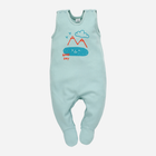 Kombinezon dziecięcy Pinokio Orange Flip Sleepsuit 68-74 cm Green (5901033308628) - obraz 1
