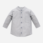 Дитяча сорочка для хлопчика Pinokio Charlie Shirt 92 см Сіра (5901033293405) - зображення 1