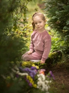 Дитячий світшот для дівчинки Pinokio Magic Vibes Sweatshirt 74-76 см Рожевий (5901033295096) - зображення 4
