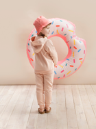 Дитяча толстовка з капюшоном для дівчинки Pinokio Summer Garden Jacket 68-74 см Рожева (5901033300134) - зображення 3