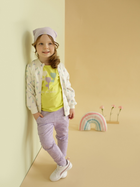 Bluza dla dziewczynki rozpinana bez kaptura Pinokio Lilian Jacket 62 cm Ecru (5901033304828) - obraz 3