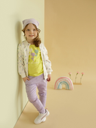 Дитяча толстовка для дівчинки Pinokio Lilian Jacket 68-74 см Екрю (5901033304835) - зображення 3