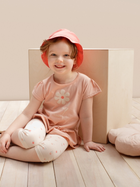 Дитяча туніка для дівчинки Pinokio Summer Garden Tunic Shortsleeve 110 см Рожева (5901033302428) - зображення 3